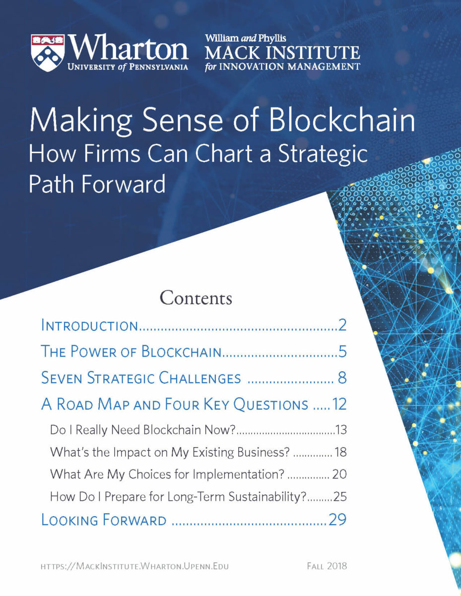 Making Sense Of Blockchain: How Firms Can Chart A Strategic Path