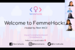 FemmeHacks 2021 virtual opening